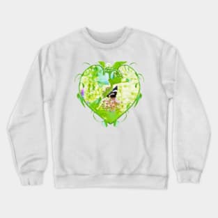 Butterfly and Milkweed Crewneck Sweatshirt